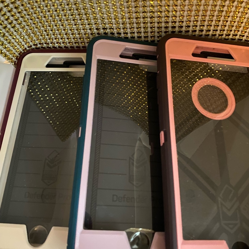 Otter box Defender Rugged Case Series Lot for 📱 7 & 8 PLUS phones AUTHENTIC